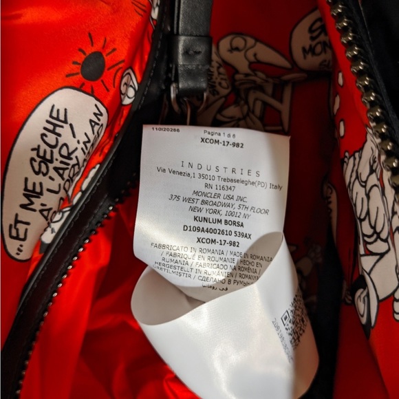 Moncler Kunlum Striped logo-embroidered quilted duffel - Picture 11 of 15